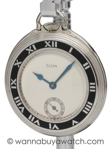 Elgin Art Deco Era Gentleman's Pocketwatch