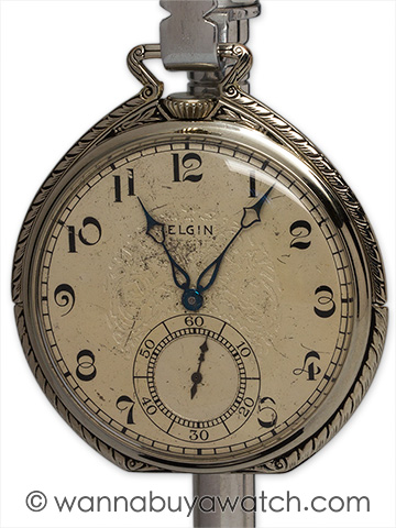 Elgin WGF Nightstand Pocketwatch circa 1930