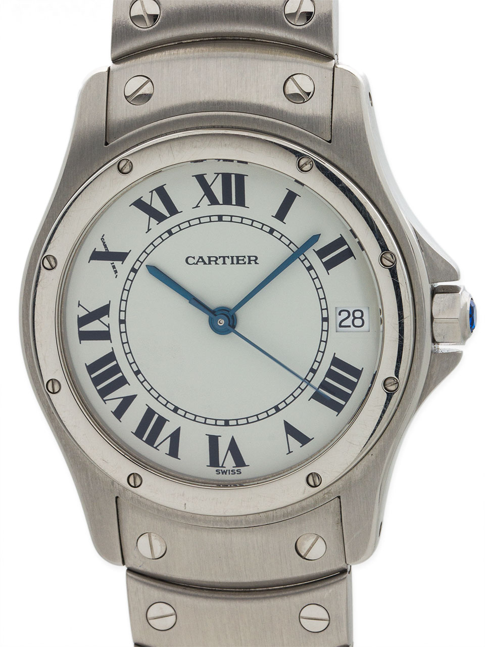 Cartier Santos Ronde Man’s circa 2000