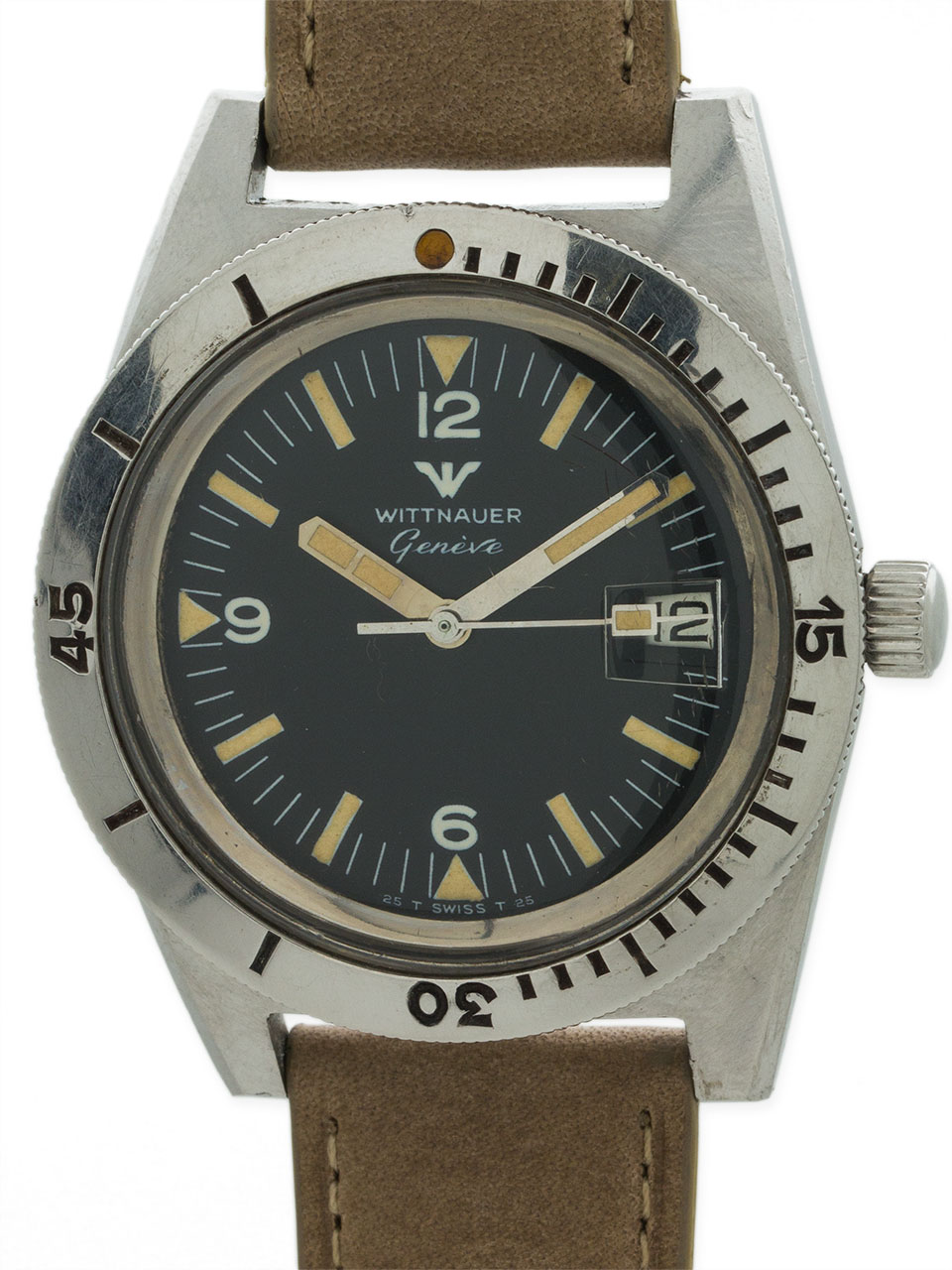Wittnauer Diver’s Stainless Steel circa 1960’s