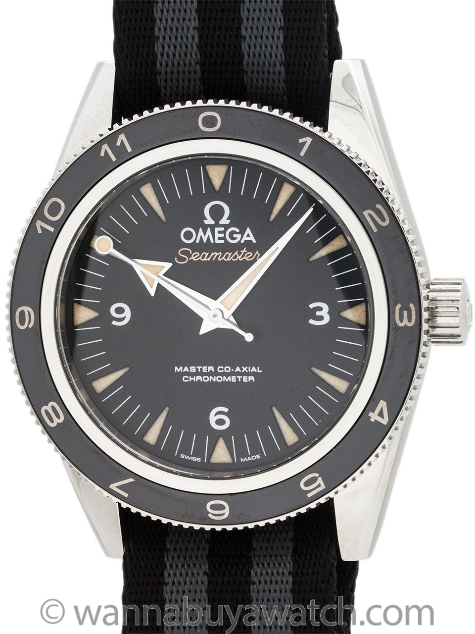 Omega “Spectre” Seamaster 300 James Bond Special Edition B & P