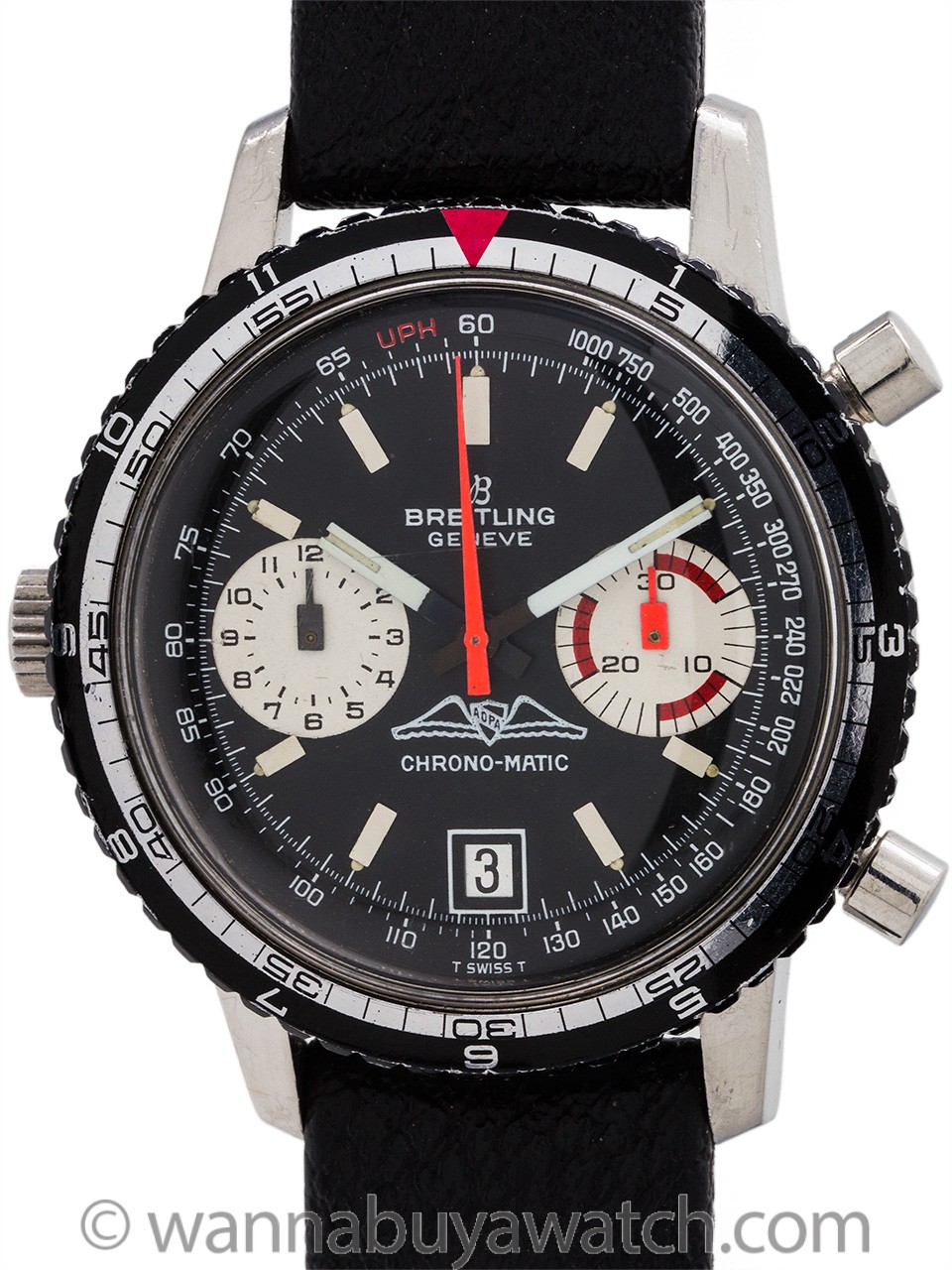 Breitling Chrono-Matic Stainless Steel circa 1970’s