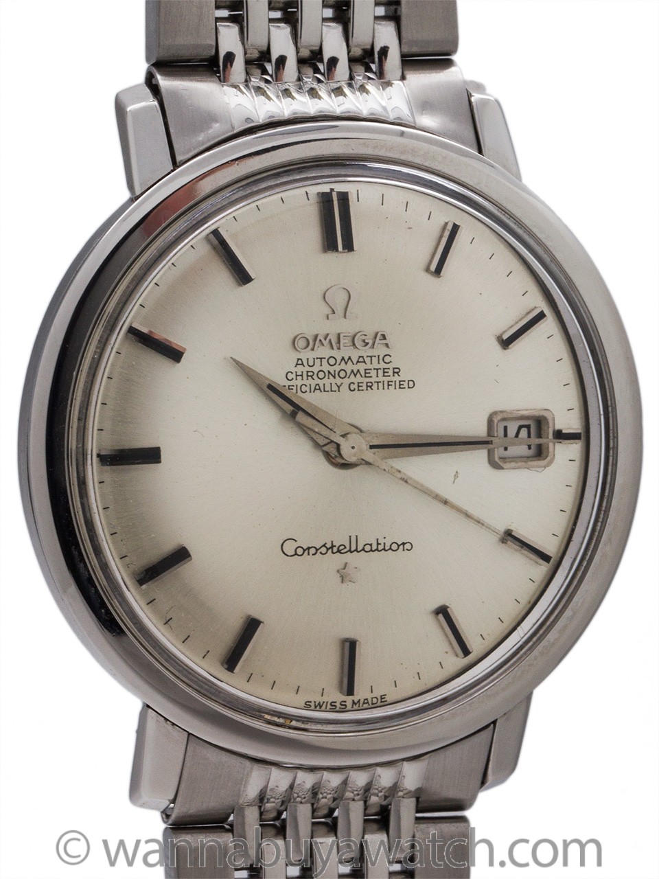 Omega Constellation ref 168.004 Stainless Steel circa 1963