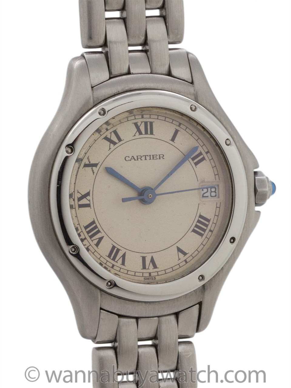 Cartier Lady’s Cougar Stainless Steel circa 1980’s