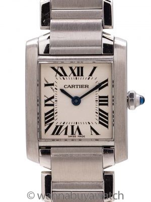 Cartier Lady’s Tank Francaise Stainless Steel circa 2000’s