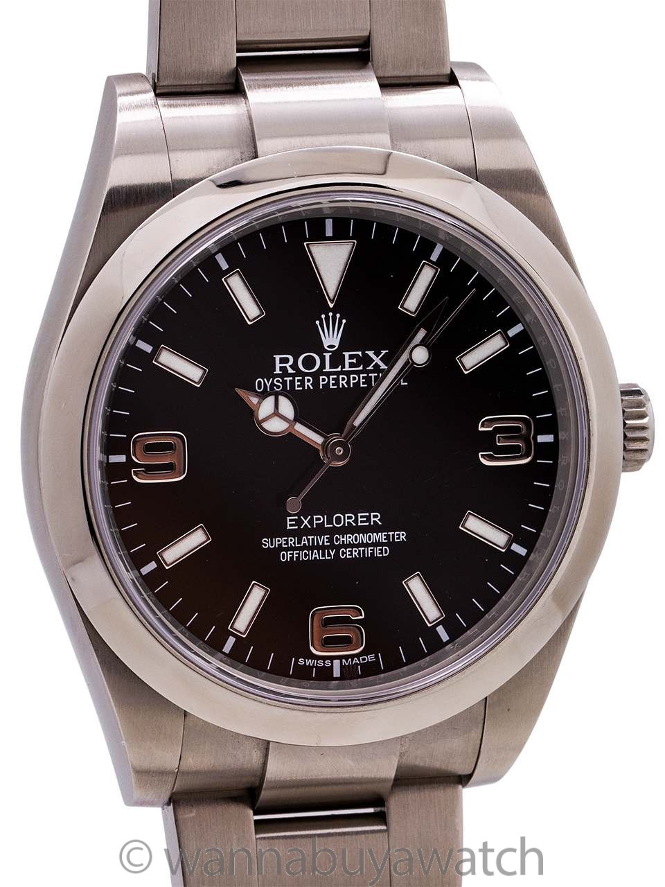 Rolex Explorer 1 ref 214270 Stainless 