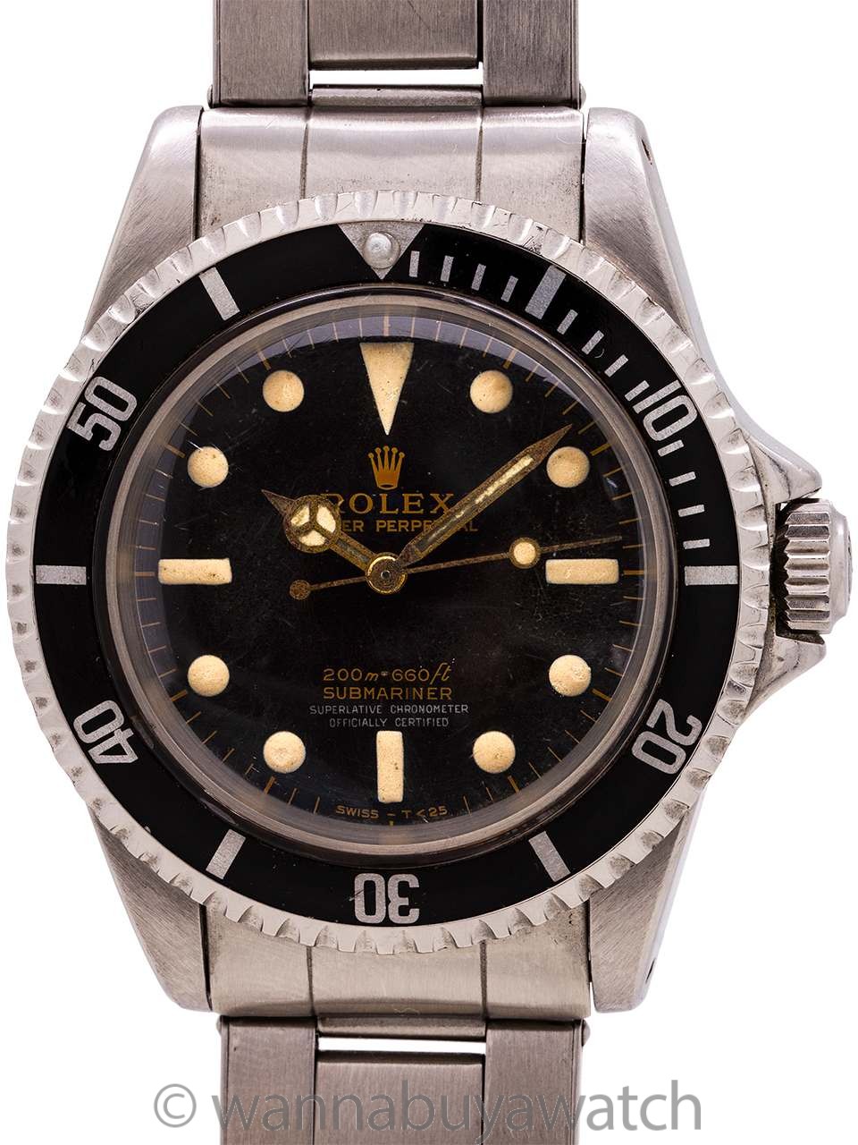 Rolex Submariner Ref. 5512/5513 Stainless Steel, Automatic, with