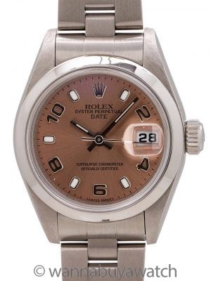 Rolex Oyster Perpetual Date ref 69160 circa 1999 B & P