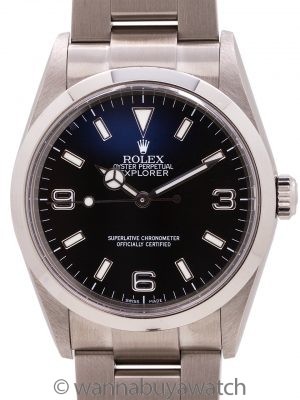 Rolex Stainless Steel Explorer 1 ref# 114270 circa 2001