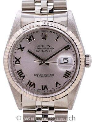Rolex Datejust ref# 16234 SS/18K WG circa 2002