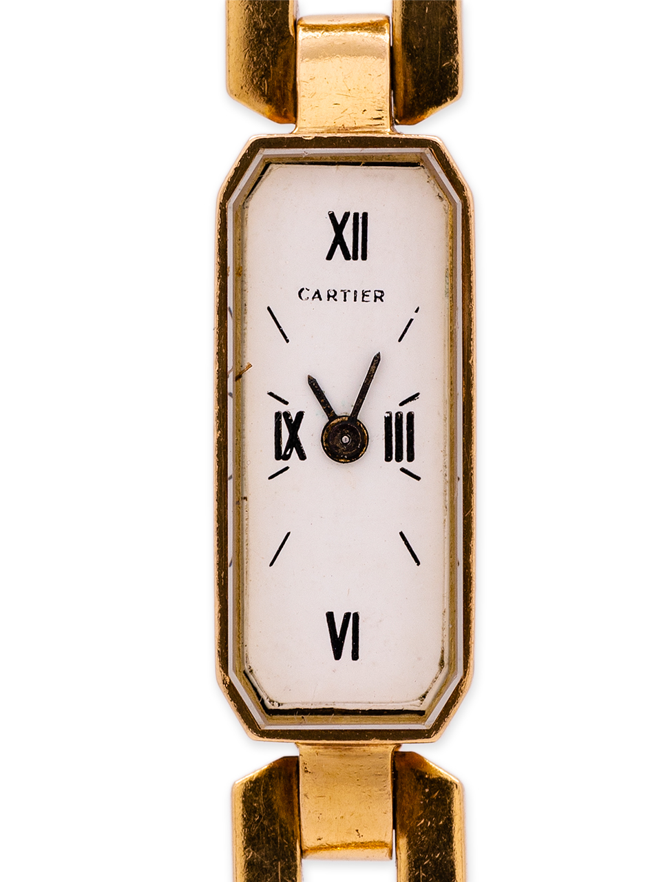 Cartier Tank Paris 18k Gold Ladies Watch In Not Applicable