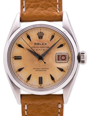 Rolex Oyster Perpetual Date ref 6534 circa 1956