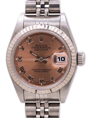 Lady Rolex Datejust ref 69174 Roman Rose circa 1996