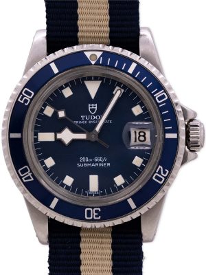 Tudor Blue “Snowflake” Submariner w/ Date ref# 94110 circa 1981