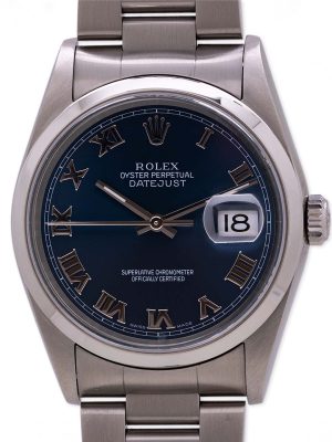 Rolex Datejust ref 16200 Blue Roman circa 2003