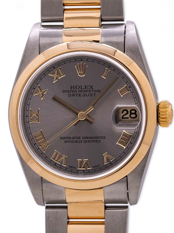 Rolex Midsize Datejust ref 68273 SS/18K YG circa 2001 w/ Papers