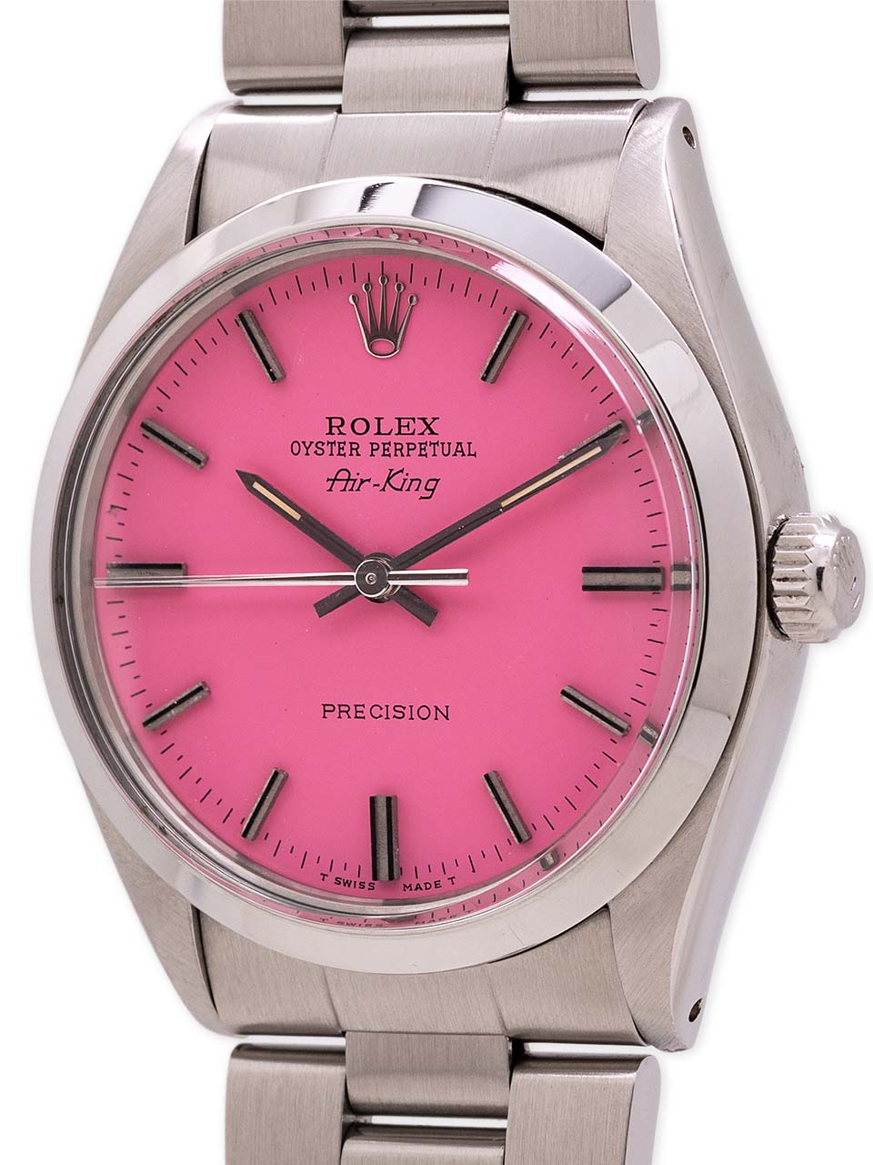 2022 Rolex Oyster Perpetual ~ 34mm ~ Pink Dial - Ticking Way