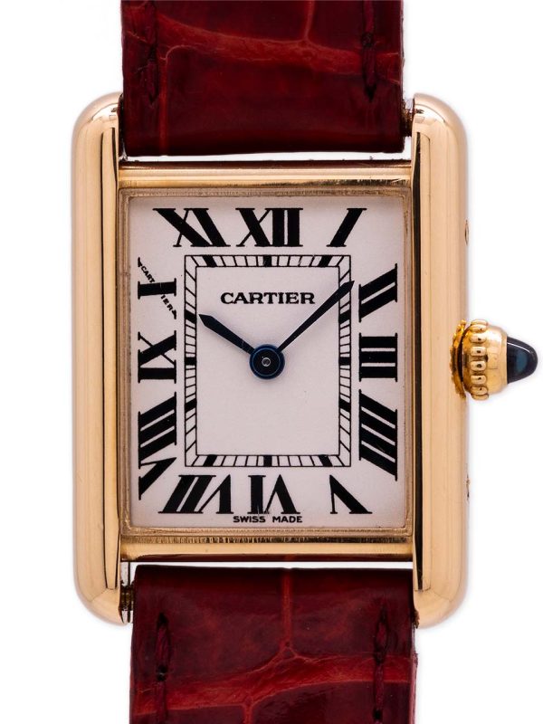 Cartier Lady’s 18K Gold Tank Louis ref 2442 circa 2010’s