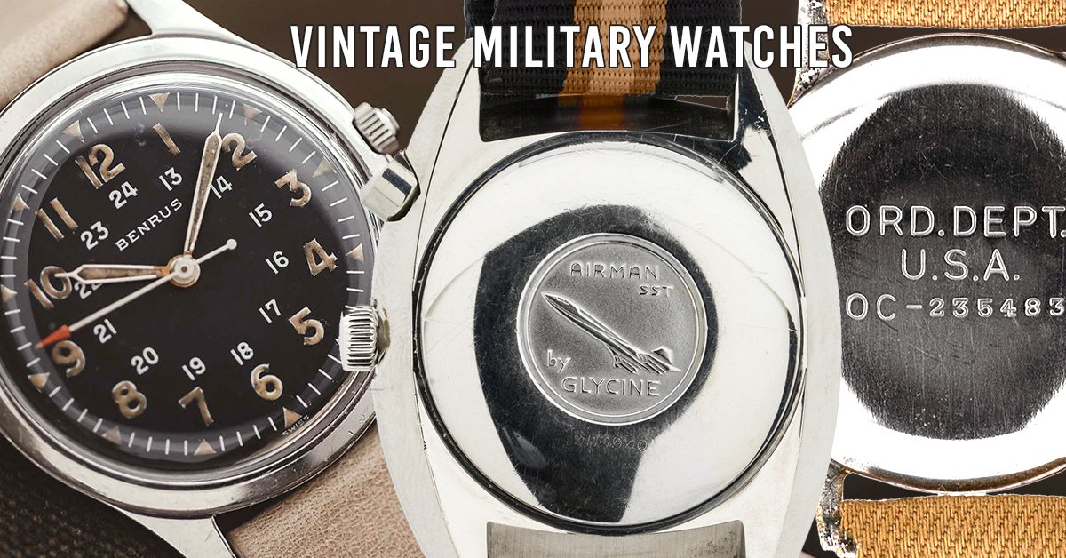 Vintage Military Watches