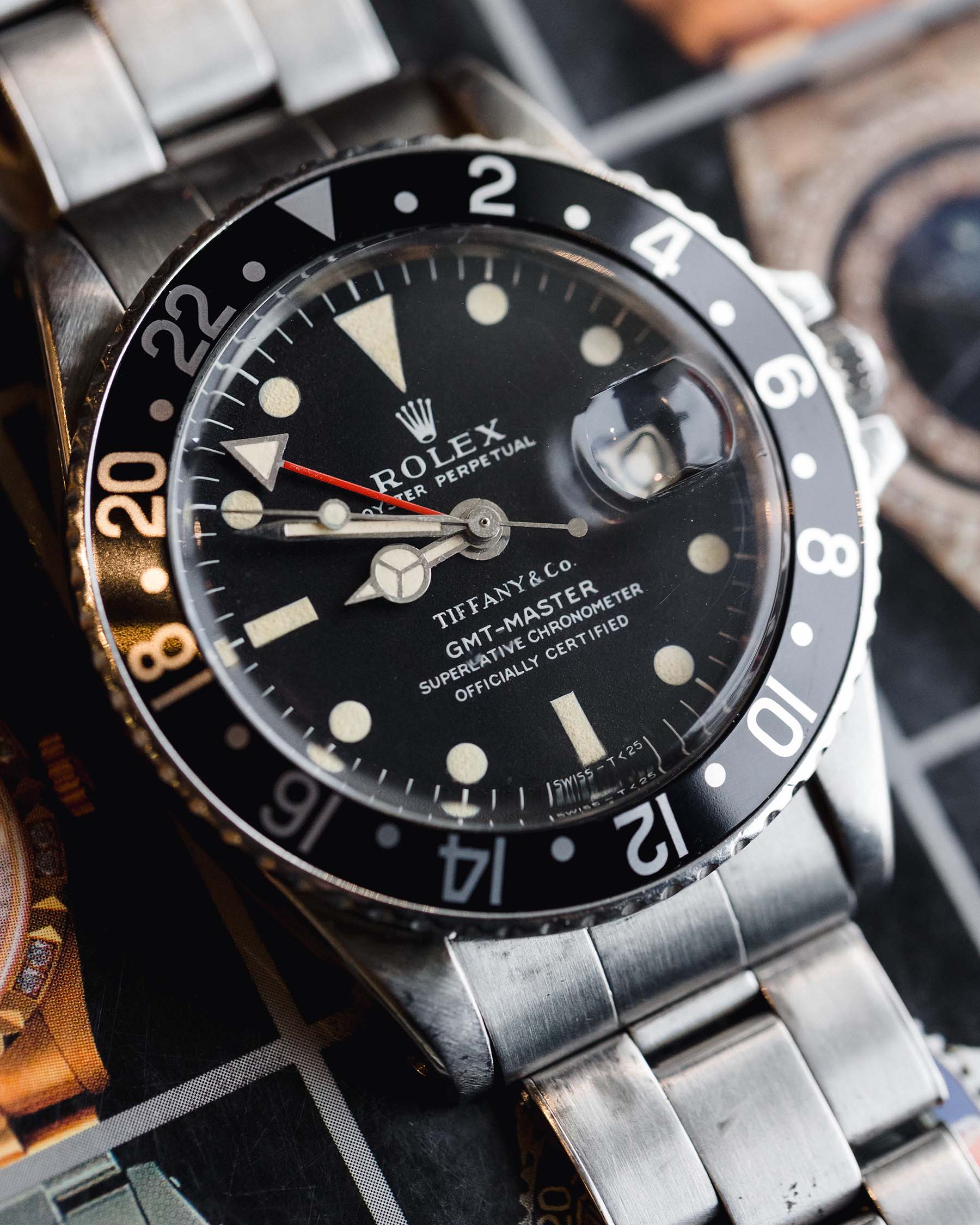 Rolex - A very special Rolex GMT MASTER 1675 auctioned yesterday